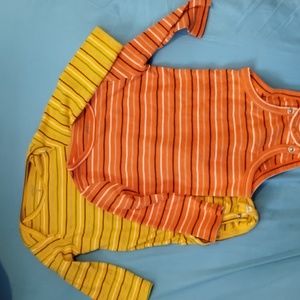Two Carter's bodysuits